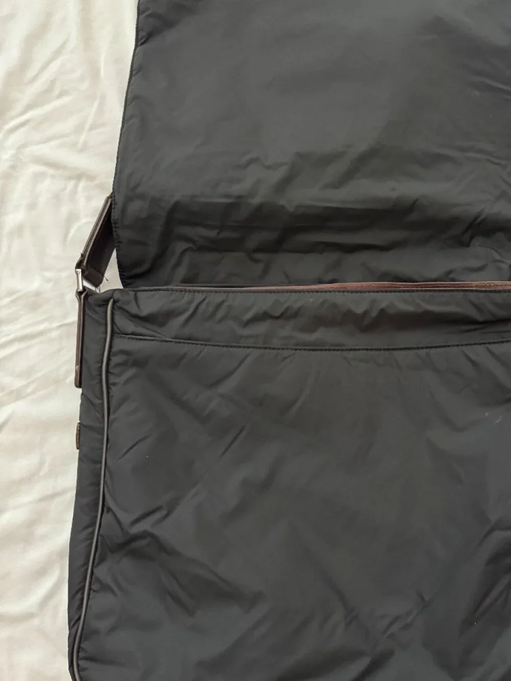 Bugatchi Nylon Messenger bag